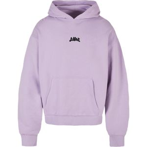 Lost Youth Sweatshirt 'Beautiful Chaos'  lichtlila / zwart / wit