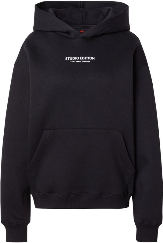 ALPHA INDUSTRIES - Studio Edition - Sweatshirt - Lila - Zwart - Wit