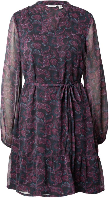 b.young Jurk 'HIMA'  navy / aqua / donkerroze