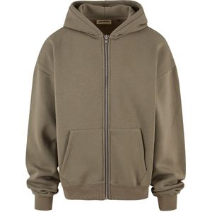 Prohibited Sweatvest  groen / wit