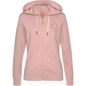 merk - Sweatvest - Effen - Met Capuchon - Lange Mouwen