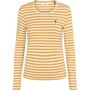 U.S. POLO ASSN. Shirt ' Chanett '  crème / curry