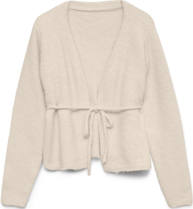 VERO MODA Gebreid vest 'VMSorrento'  wolwit