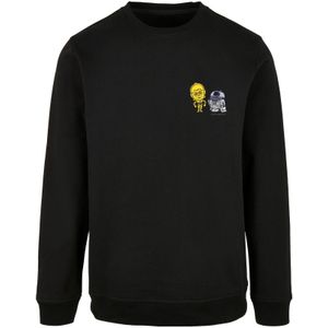 F4NT4STIC Sweatshirt 'Star Wars Resistance Droids'  geel / grijs / zwart