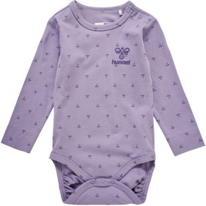 Hummel - Hmlbeesy Body L/S - Lavender Gray - Bodystocking