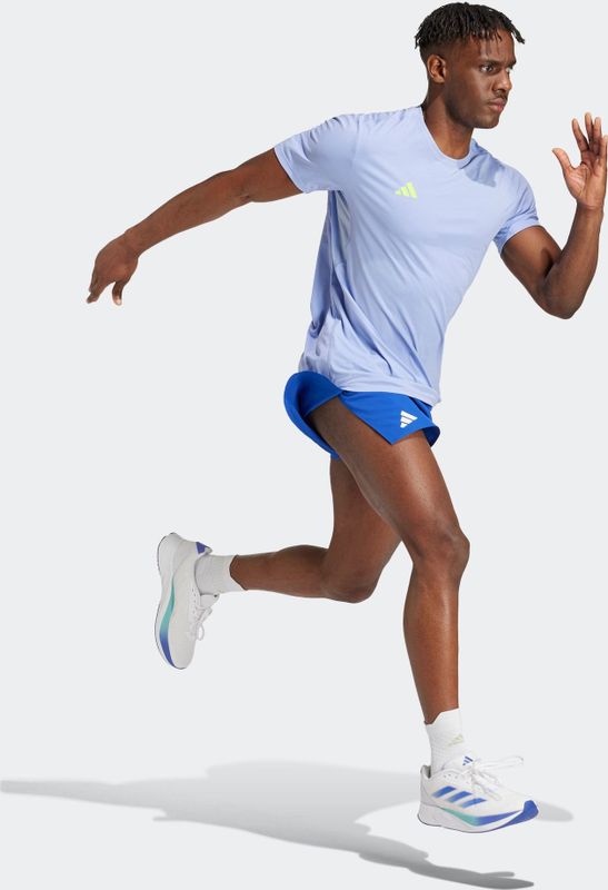 adidas Korte Adizero Essentials Hardloopshort - 100% Gerecycled Materiaal