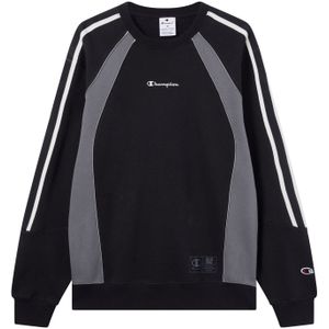 Champion Authentic Athletic Apparel Sweatshirt  donkergrijs / zwart / wit