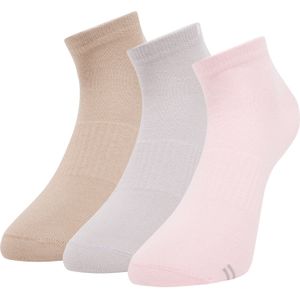 Bruno Banani Sokken 'Delacruz'  beige / lichtgrijs / rosa