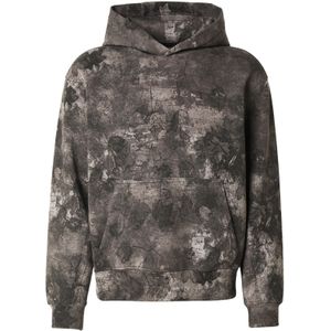 Abercrombie & Fitch Sweatshirt 'NEOKNIT MAX POPOVER'  donkergrijs / zilver