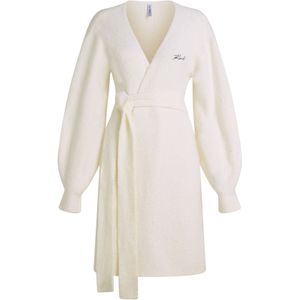 Karl Lagerfeld Badjas kort  wit
