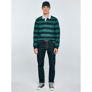 BIG STAR Shirt 'Miker'  marine / riet