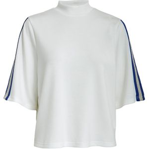 minus Shirt 'Sarah'  blauw / wolwit / natuurwit