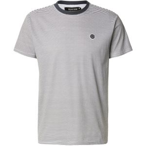 INDICODE JEANS Shirt  navy / wit