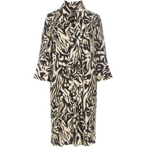 Dea Kudibal Blousejurk 'Kamille'  beige / geel / zwart