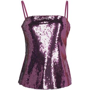 faina Top  turquoise / lila