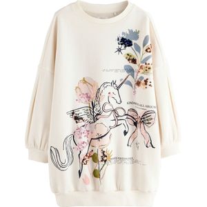 Next - Jurk - Ecru - Cocktailjurken