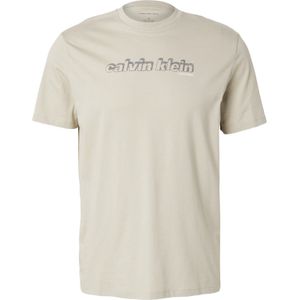 Calvin Klein Jeans Shirt  greige / donkergrijs / wit