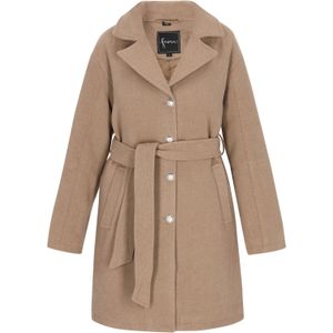 faina Tussenmantel  lichtbruin