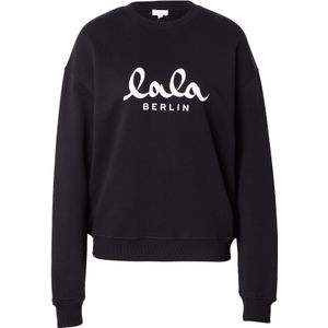 Lala Berlin - Sweatshirt 'Lala' - Zwart - Sweatstof