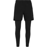 Plein Sport - Reflex - Hardloopbroek - Zwart - 2-in-1 Ontwerp