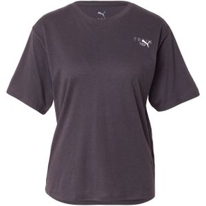 PUMA Functioneel shirt 'PRETTY TOUGH'  donkergrijs / zwart / wit