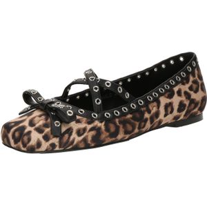 Raid Ballerina met riempjes 'HALO'  sand / bruin / zwart