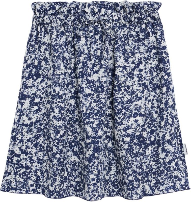 A-lijn Rok - Kort - Viscose - Tekst Print - Normale Pasvorm