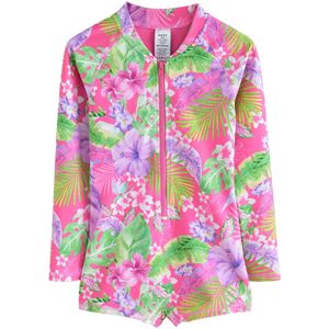 Next Badpak  groen / lila / pink / wit