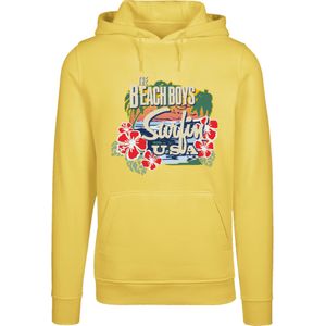F4NT4STIC Sweatshirt 'The Beach Boys Musik Band'  geel / gemengde kleuren