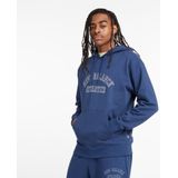 New Balance - Sweatshirt - Blauw/Wit - Capuchon - Lange Mouw