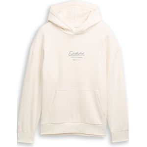 TOM TAILOR DENIM Sweatshirt  cyaan blauw / offwhite