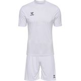 Hummel - Playful Set - T-shirt met Korte Mouwen en Shorts - Lichtgewicht Polyester Tricot