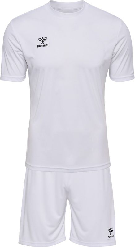 Hummel - Playful Set - T-shirt met Korte Mouwen en Shorts - Lichtgewicht Polyester Tricot