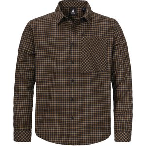 Schöffel - Boyoma MNS - Outdooroverhemd - Zwart - Lange Mouwen - Relaxed Fit