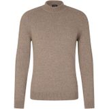 Joop! - Ribgebreide Coltrui - Bruin - Dames - Wol