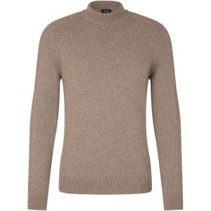 Joop! - Ribgebreide Coltrui - Bruin - Dames - Wol