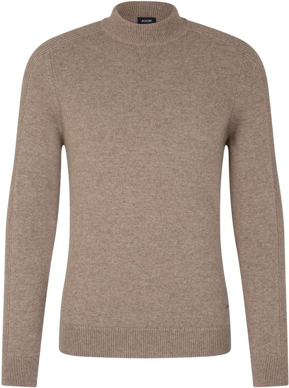 Joop! - Ribgebreide Coltrui - Bruin - Dames - Wol