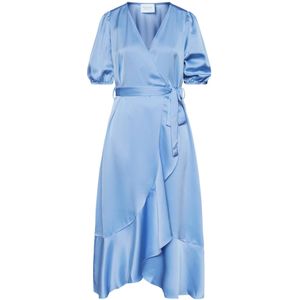 SISTERS POINT Jurk 'GIVLA'  lichtblauw