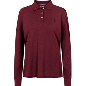 U.S. POLO ASSN. Shirt 'Lise'  navy / donkerrood