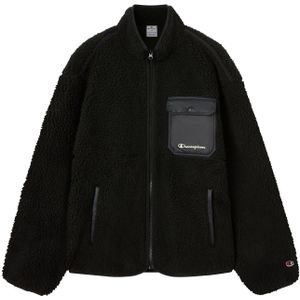 Champion - Authentic Athletic Apparel - Fleece Jas - Zwart/Wit