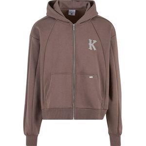 Karl Kani Sweatvest  bruin / grijs