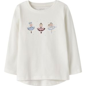 Top - Glitterprint - Lange Mouwen - Regular Fit