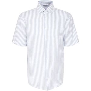 SEIDENSTICKER Zakelijk overhemd  lichtblauw / wit