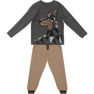 Denokids Trainingspak 'Doberman'  antraciet