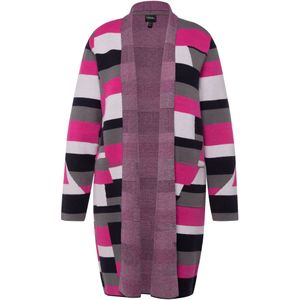 Ulla Popken Gebreid vest  gemengde kleuren