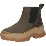 Timberland - ROXIE LANEMID - Chelsea-boots - Donkerbruin Nubuck - Enkellaarsjes