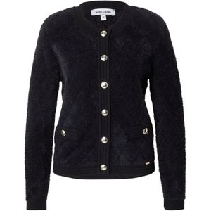 MORE & MORE Gebreid vest  zwart