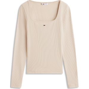 Tommy Jeans Shirt  lichtbeige