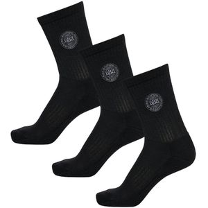 HALO Sokken 'HALO x DBU'  lichtgrijs / zwart