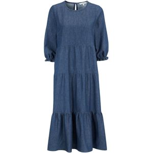 Cellbes of Sweden Jurk  donkerblauw